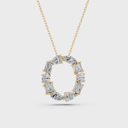 O - ALPHABET PENDANT