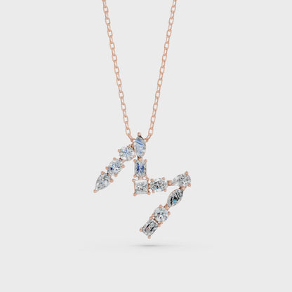 M - ALPHABET PENDANT
