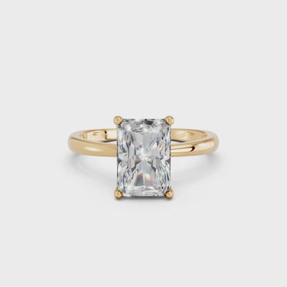 RADIANT CLASSIC CATHEDRAL HIDDEN HALO RING 2.00 CTTW