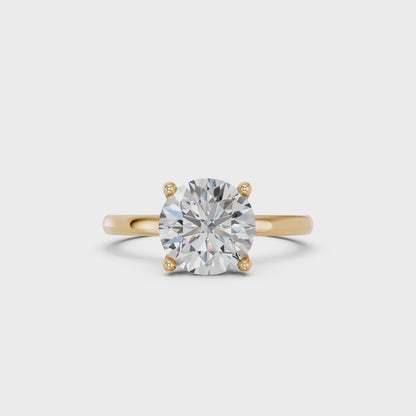 ROUND COLLAR RING 2.00 CTTW