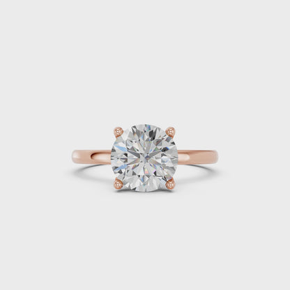 ROUND COLLAR RING 2.00 CTTW